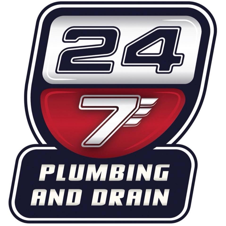 24-7 Plumbing And Drain Logo