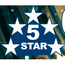 5 Star Car Wash & Detail Center Logo