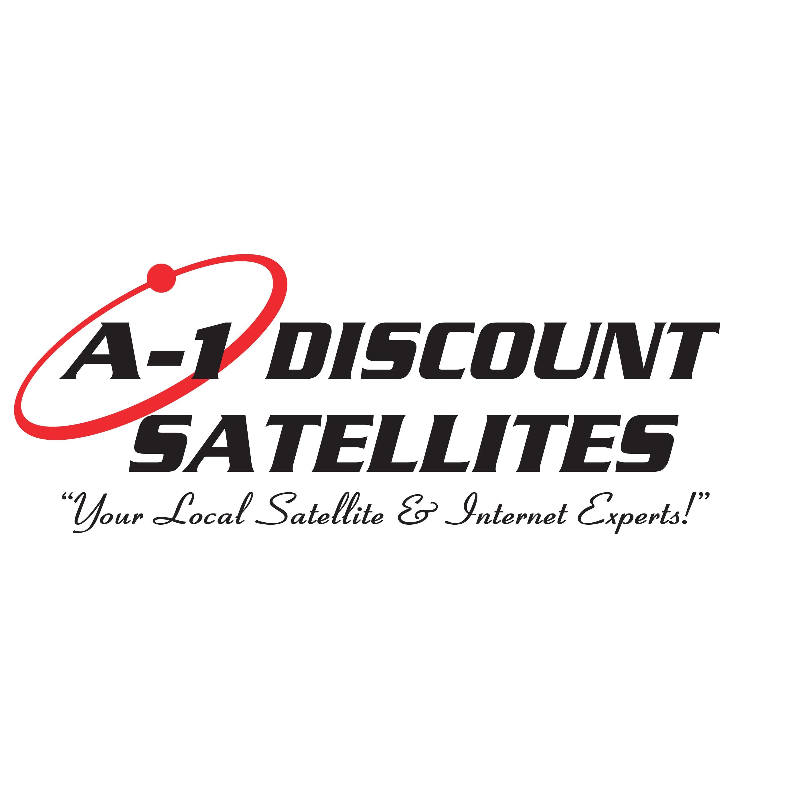 A -1 Discount Satellites Logo