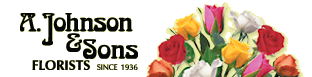 A Johnson & Sons Florists Logo