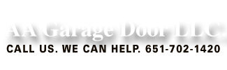 AA Garage Door LLC. Logo