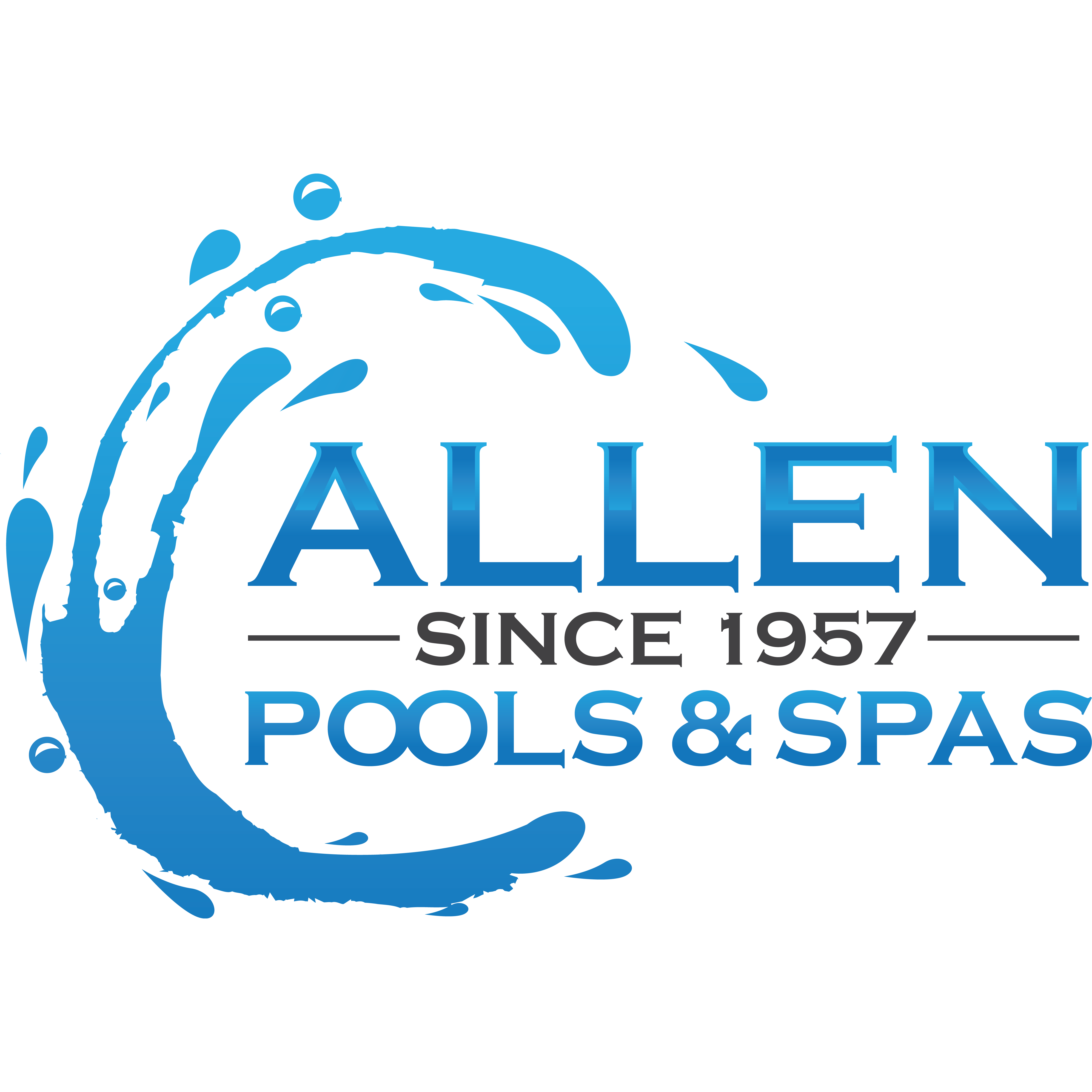 Allen Pools & Spas Logo