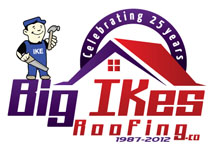 Big Ike's Roofing Co. Logo
