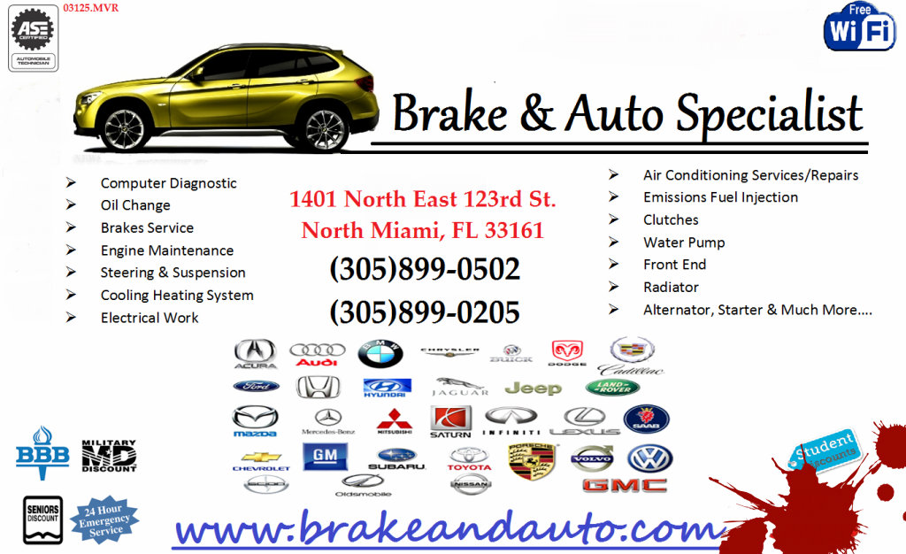 Brake and Auto Specialist & Transmission Logo