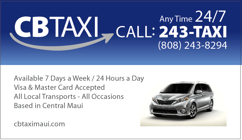 CB Maui Taxi Service Logo