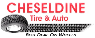 Cheseldine Tire and Auto Logo