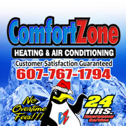 Comfort Zone Heating & Air Logo