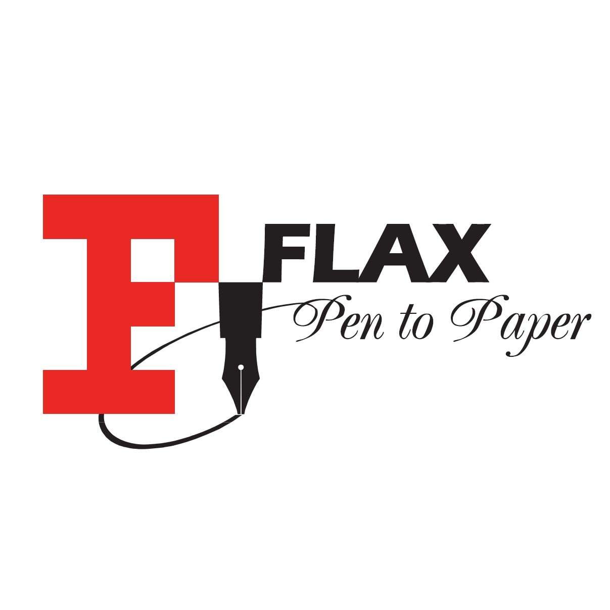 Flax Pen To Paper Logo
