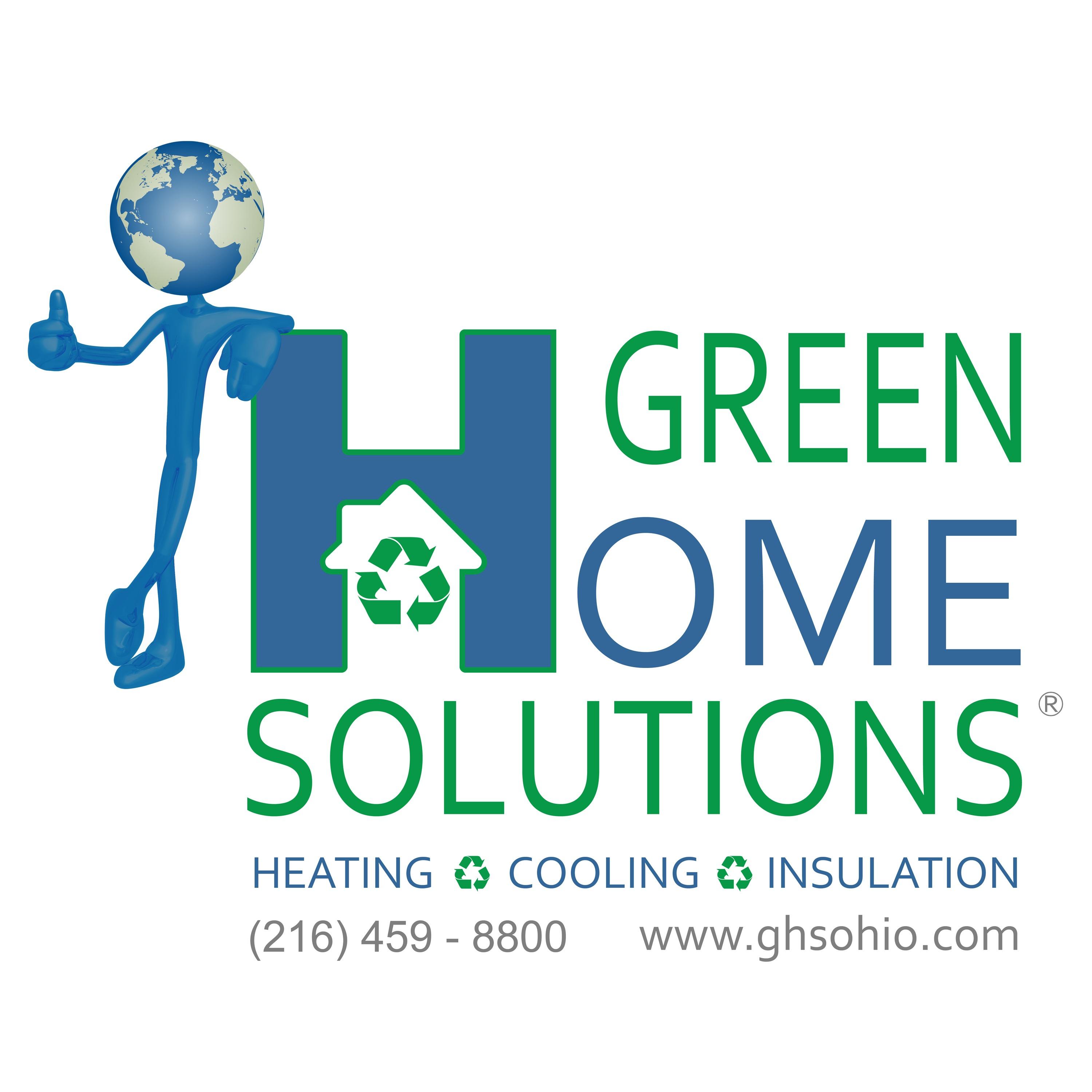 Green Home Heating & Cooling Logo