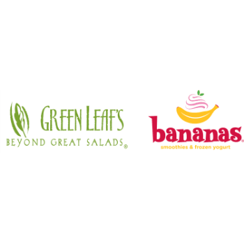 Green Leaf's & Bananas Logo