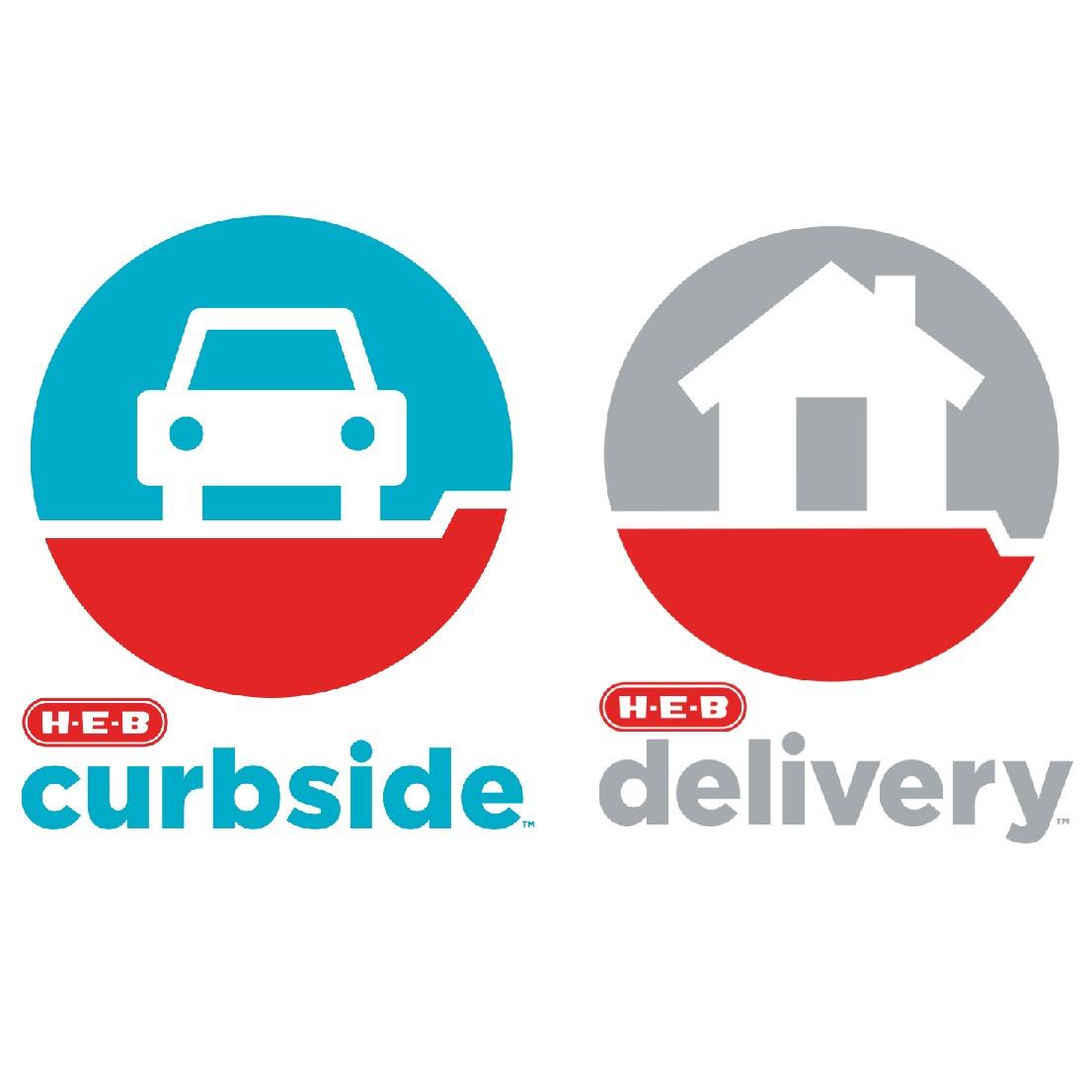 H-E-B Curbside & Grocery Delivery Logo