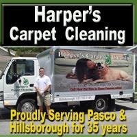 Harpers Carpet Cleaning Pasco Hillsborough Logo