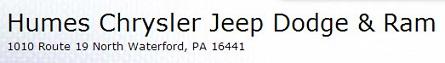 Humes Chrysler Jeep Dodge & Ram Logo