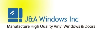 J & A Windows Inc. Logo