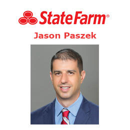 Jason Paszek State Farm Insurance Agent Logo