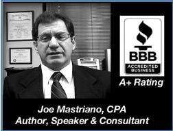 Joe Mastriano, P.C. -Unique Tax Solutions CPA Logo