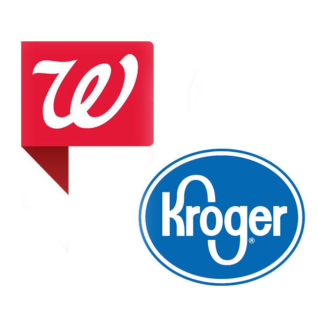 Kroger Express at Walgreens Logo