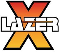 LazerX - Laser Tag Arena Logo