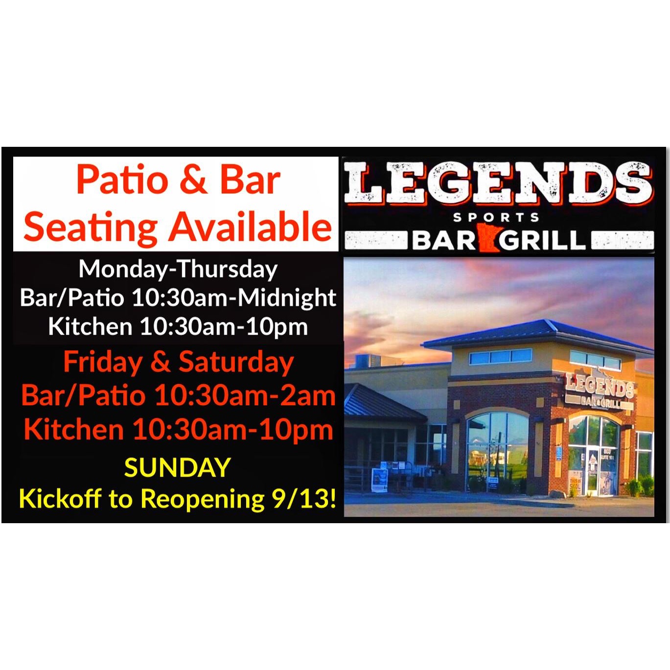 Legends Sports Bar & Grill