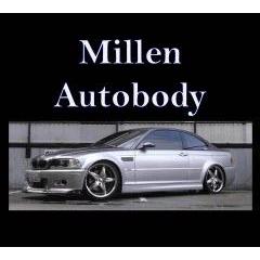 Millen Auto Body Logo