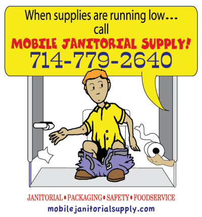 Mobile Janitorial Supply Logo