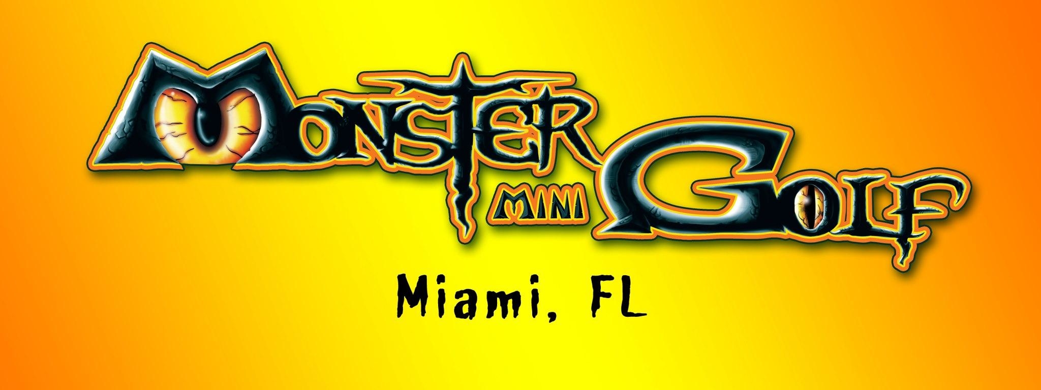 Monster Mini Golf Logo