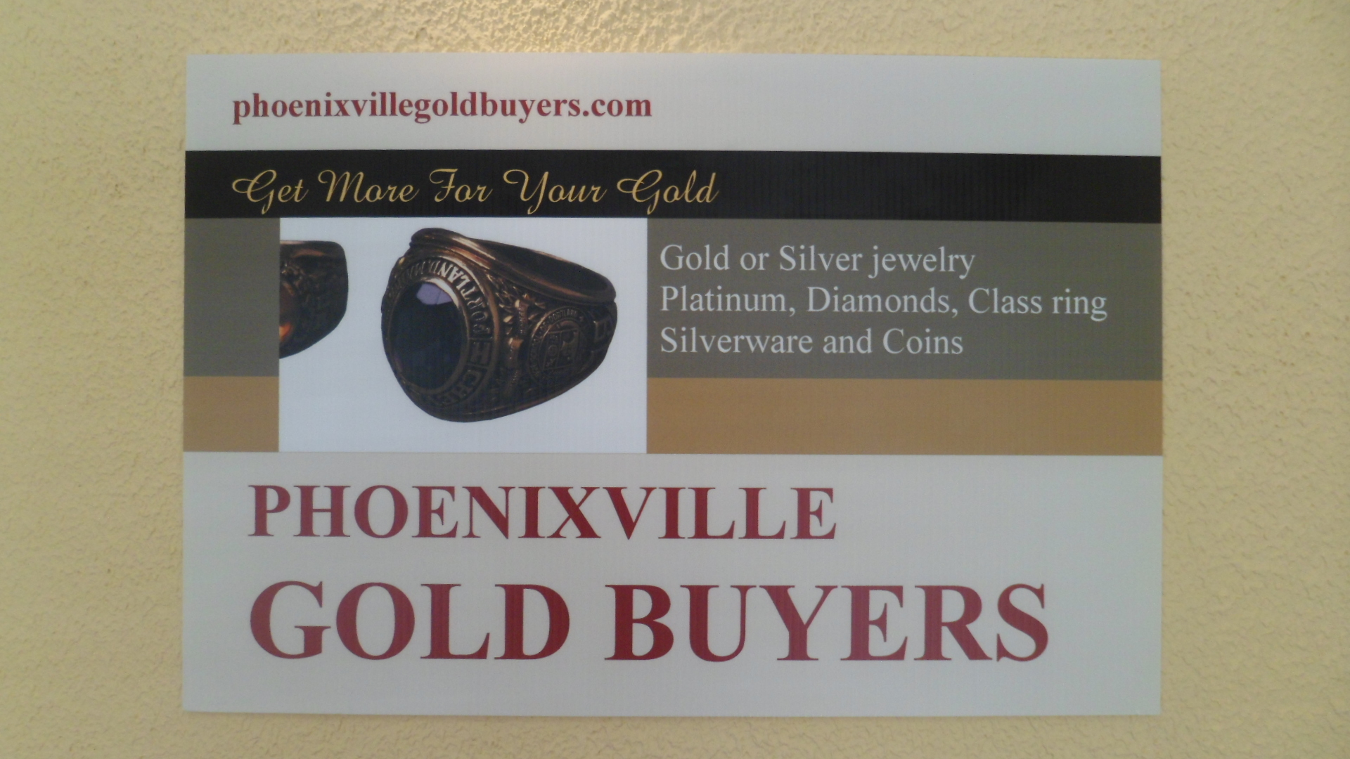 Phoenixville Gold Buyers Logo