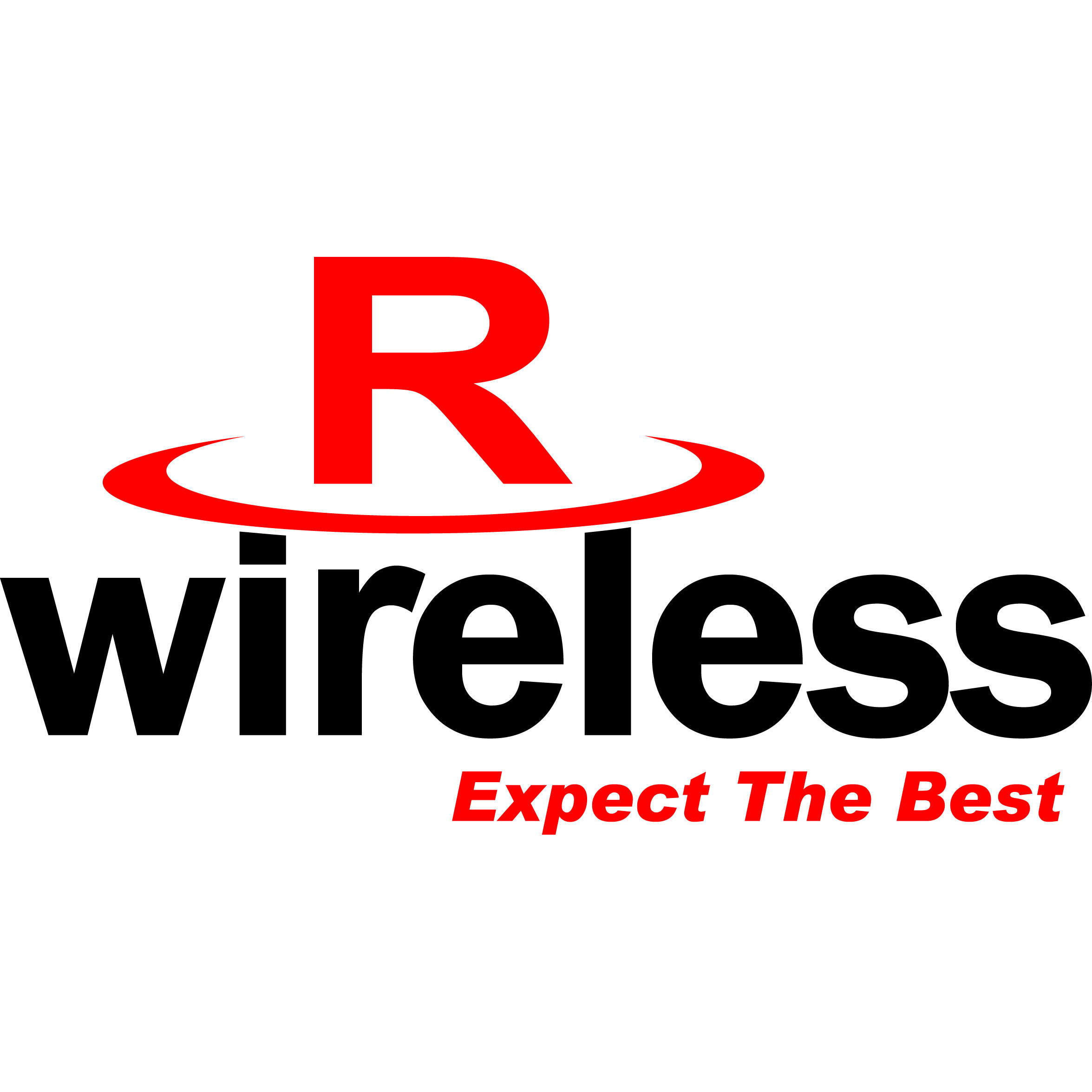 R Wireless, Verizon Authorized Retailer Logo
