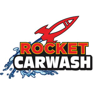 Rocket Car Wash Logo