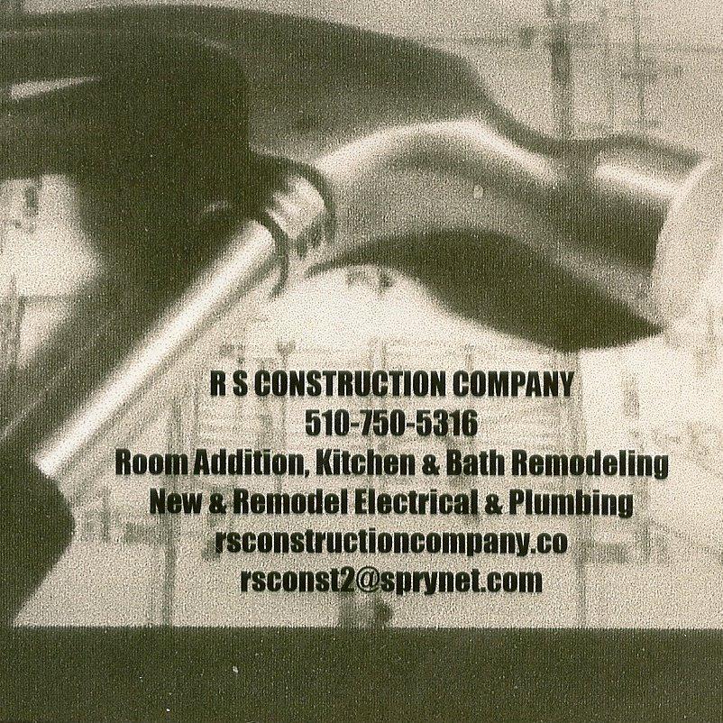 RS Construction Company Logo