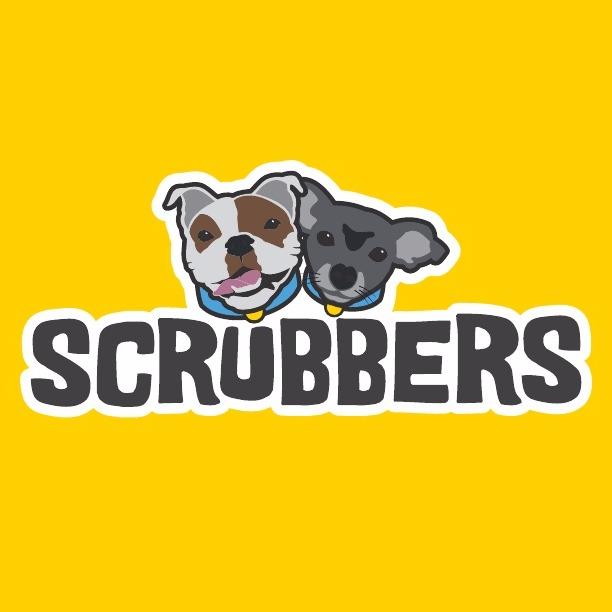 Scrubbers Self-Serve Dog Wash & Professional Grooming Logo