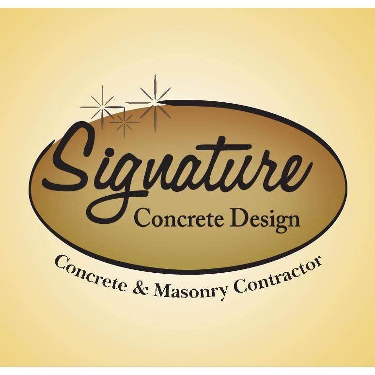 Signature Concrete Design Logo