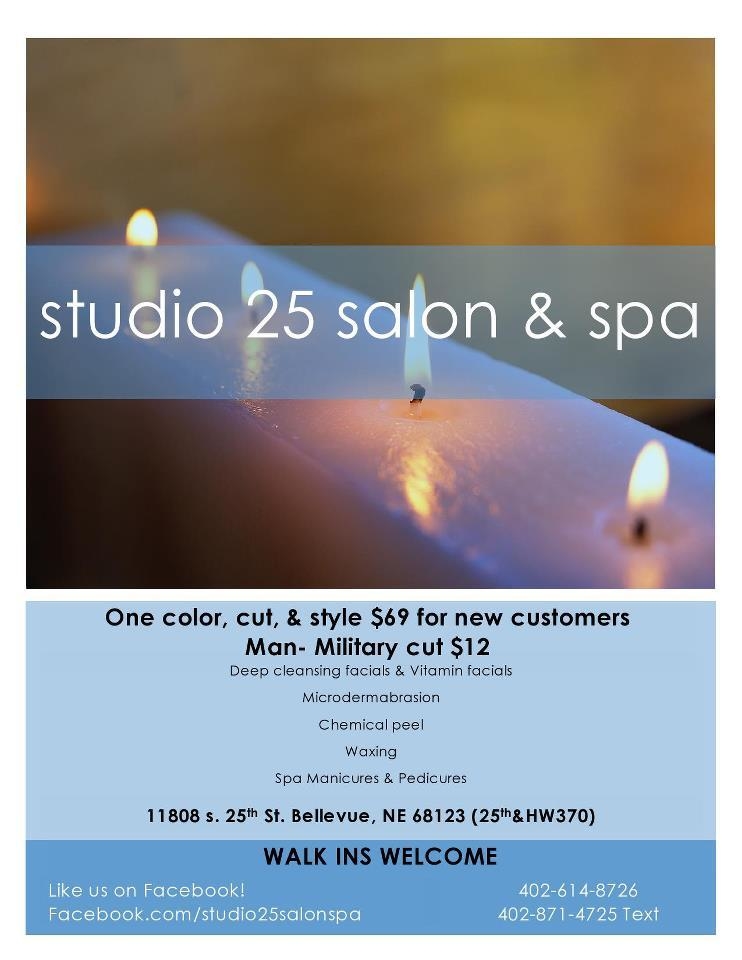 Studio 25 Salon and Spa Logo
