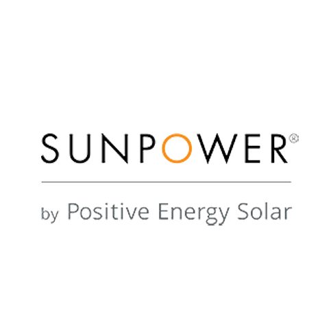 SunPower by Positive Energy Solar Logo