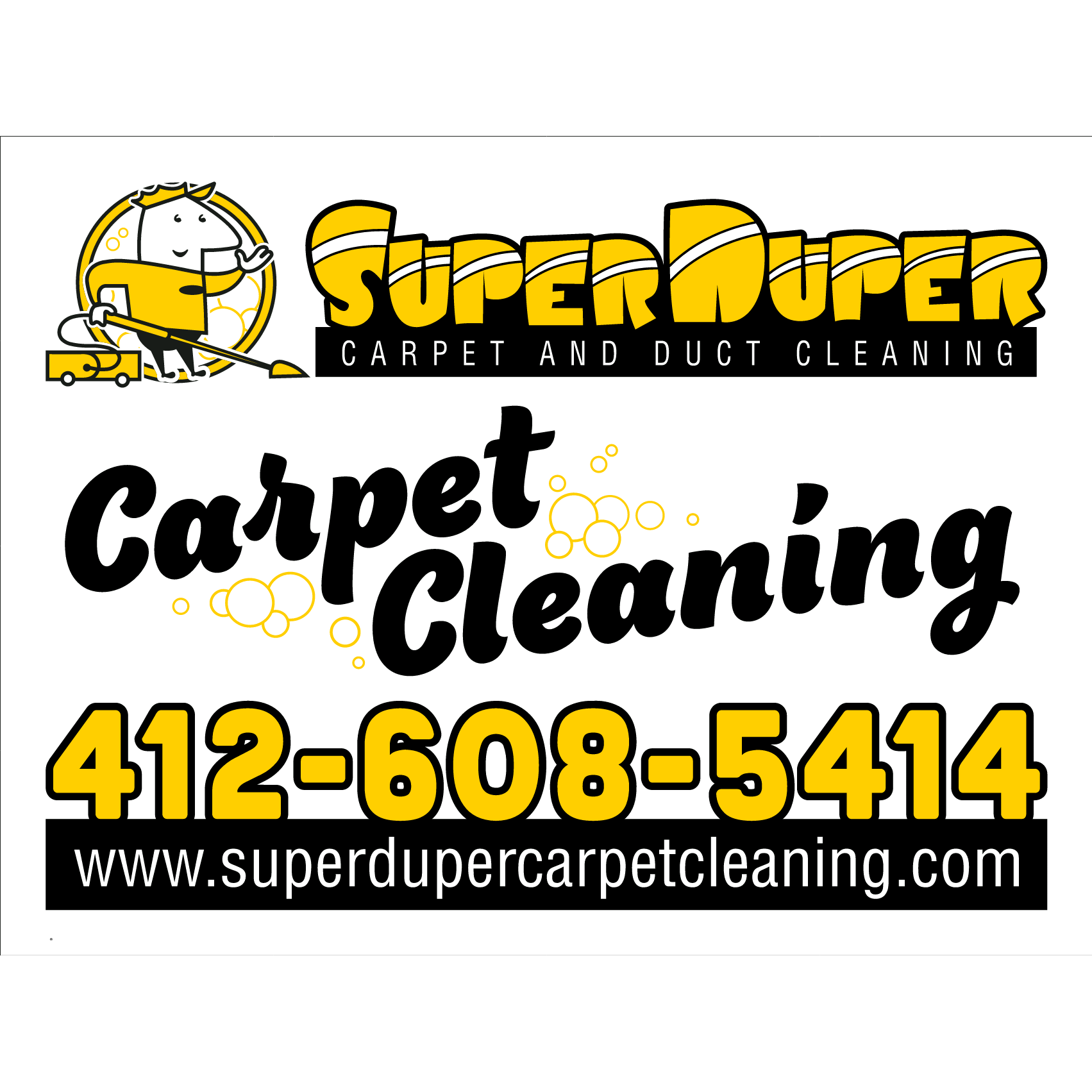 Super Duper Carpet And Duct Cleaning Logo