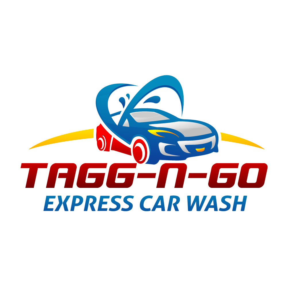 Tagg N Go Express Car Wash Logo